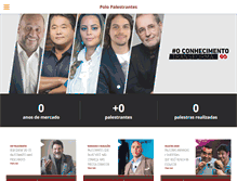 Tablet Screenshot of polopalestrantes.com.br